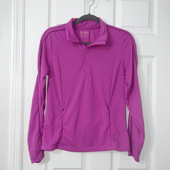 Mondetta Women's Purple Running 1/4 Zip Jacket Size M - Picture 3 of 8